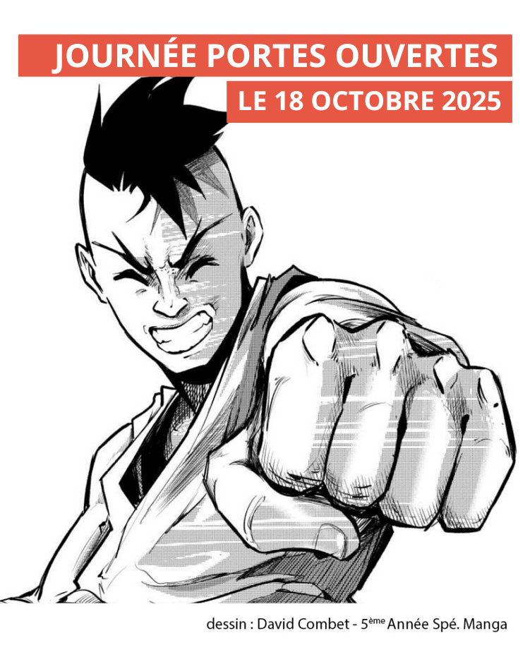 Samedi 18 octobre, l'école de manga ouvre ses portes